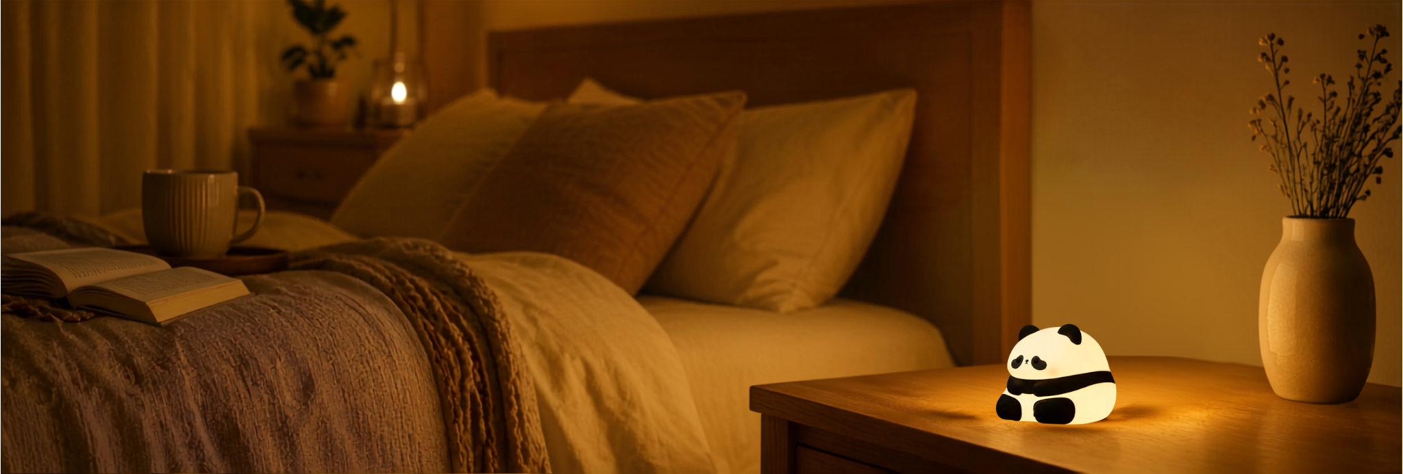 A softer glow for your cozy corner.