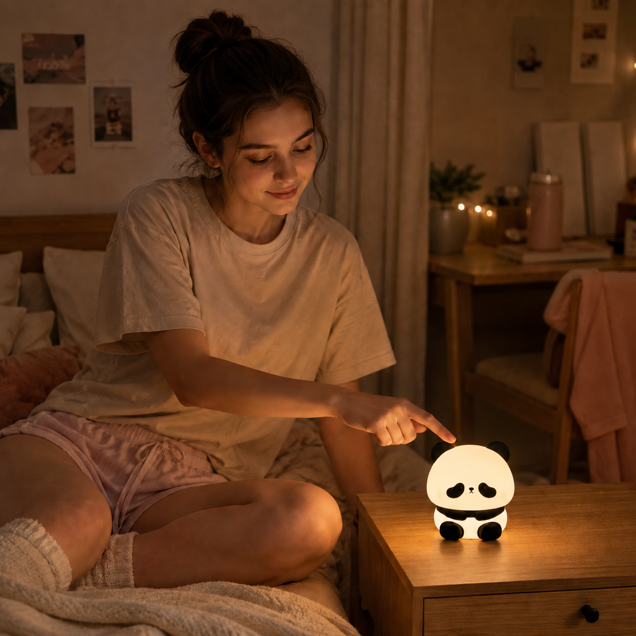 Tap to Light Up